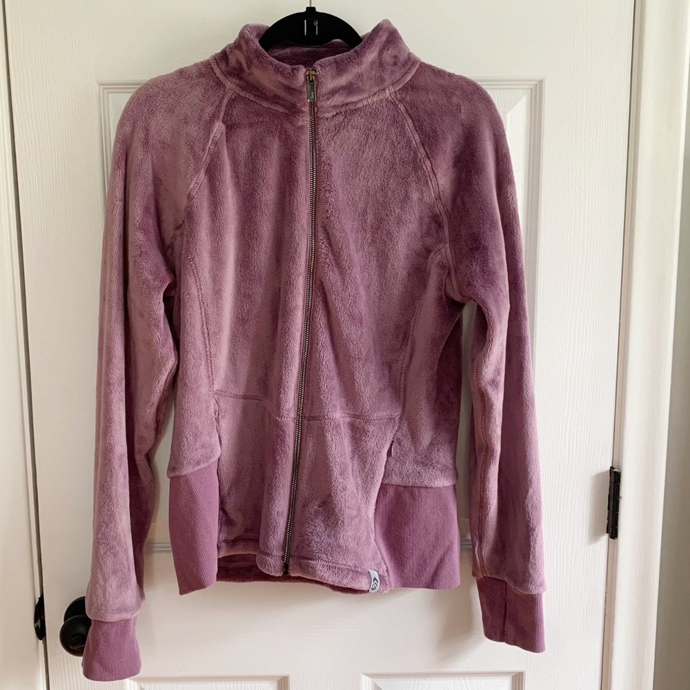 Free Country Faux Fur Purple Zip Up